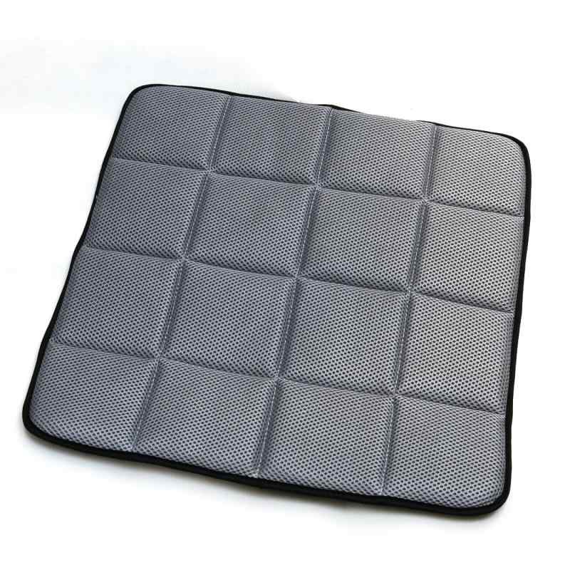 Andux Space クッション 竹炭 通気 除湿 防臭 車用 家用 四季対応 1枚入 グレー ZTZD-01