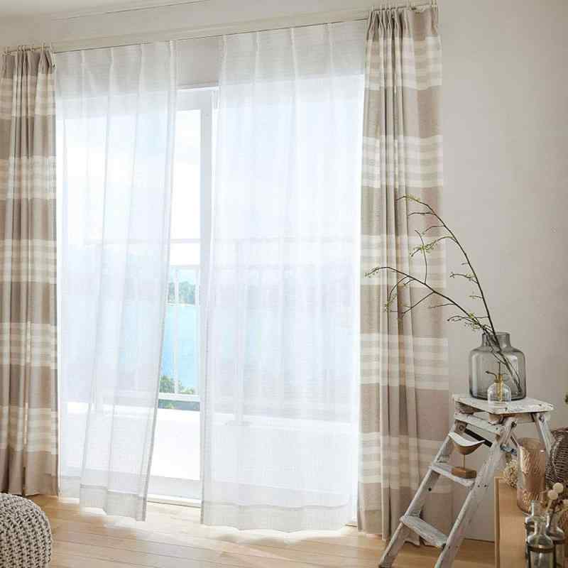 スミノエ(Suminoe) レースカーテン ナチュラルホワイト ソステ G1061 1枚入