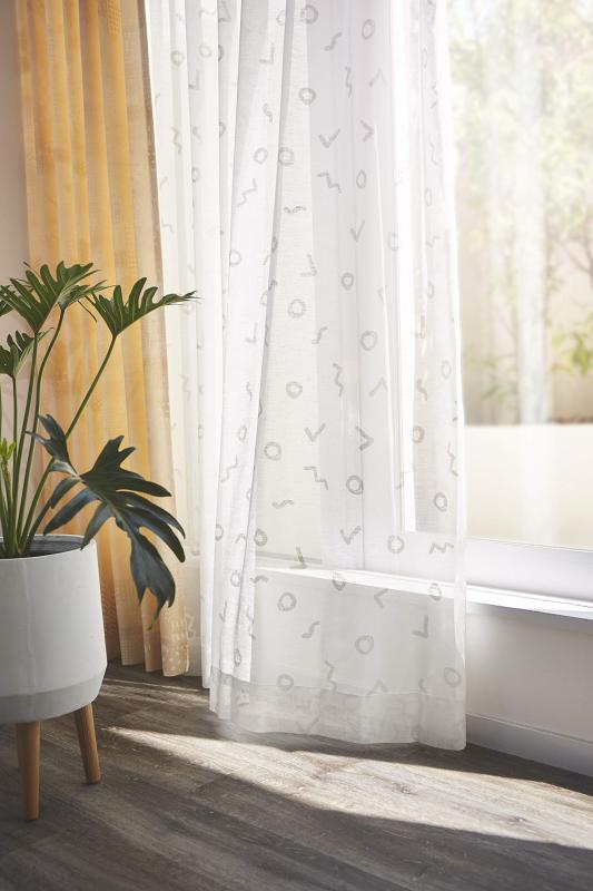 スミノエ レースカーテン ホワイト サーナヤオッリ レース J1022