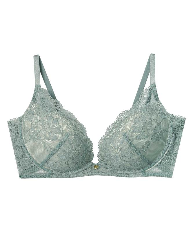 AMPHI(アンフィ) ブラジャーモールドブラ 樹脂ワイヤー ソフトなつけごこち きれいなまる胸メイク 脇高設計 ブラ BOG308レディース