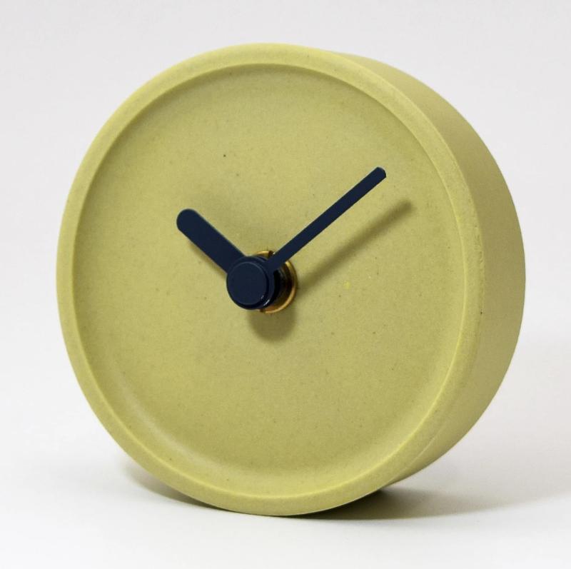香蘭社 colon・置時計（マスタード） Q70013-TOCS