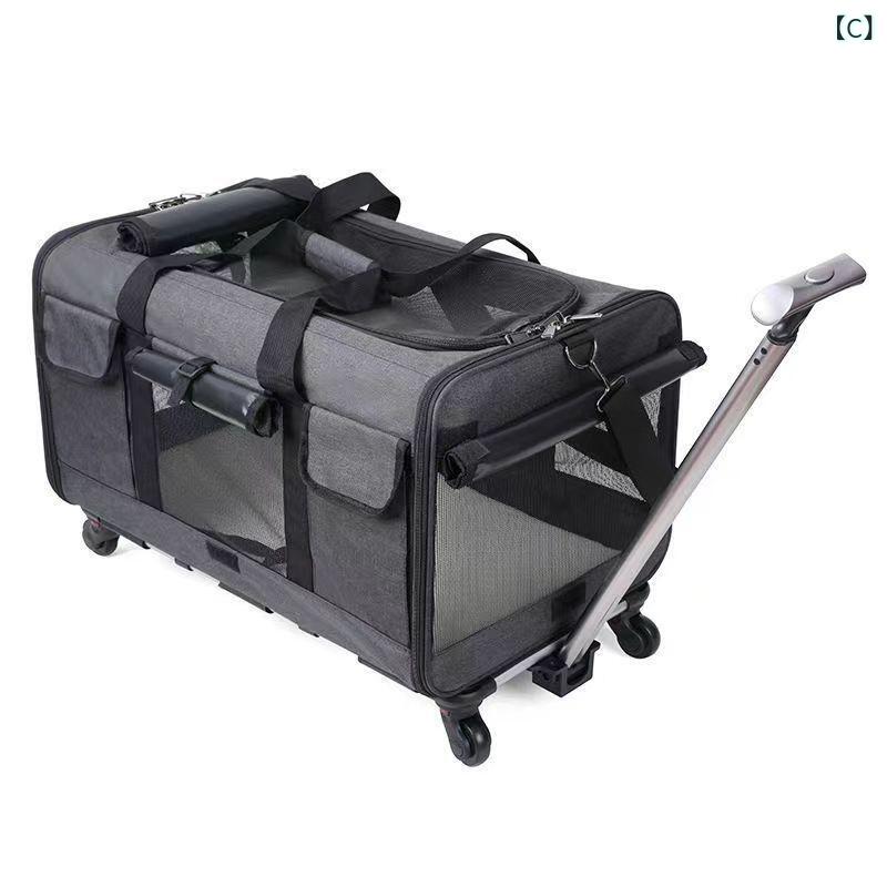 猫の 外に 持ち出した 新しい 携帯 型 ペットの スーツケースは、 ユニバーサル ホ...