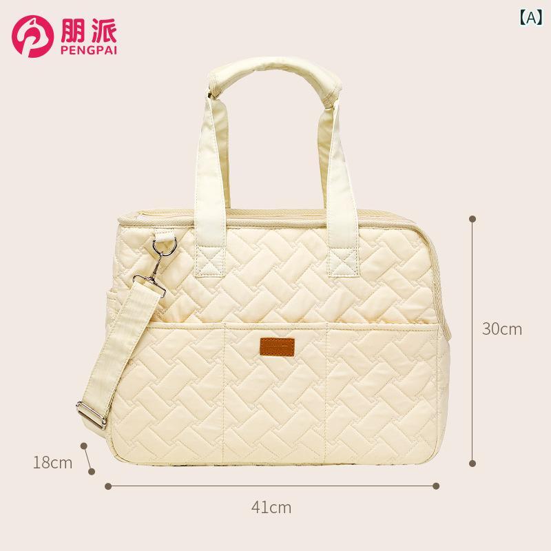 Rakuten - ファッション 猫 バッグ 外出 携帯 犬大 容量 通気 性 ペット バッグ 片 肩 斜め 掛け キャンバス 軽量 ソフト バッグ