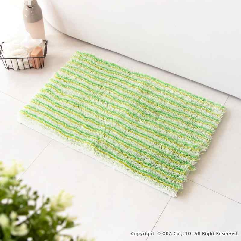 オカ(OKA) 乾度良好バスマット アップフィールド 約40cm×60cm