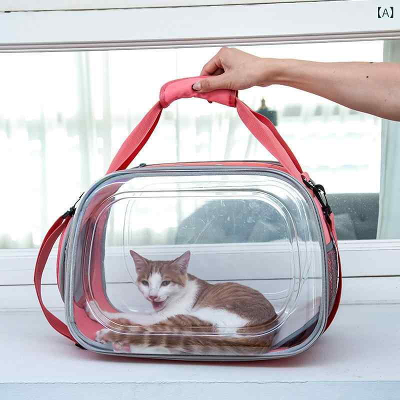 Rakuten - 外出 猫 バッグ 携帯 ペットの リュックサックを 持って います。