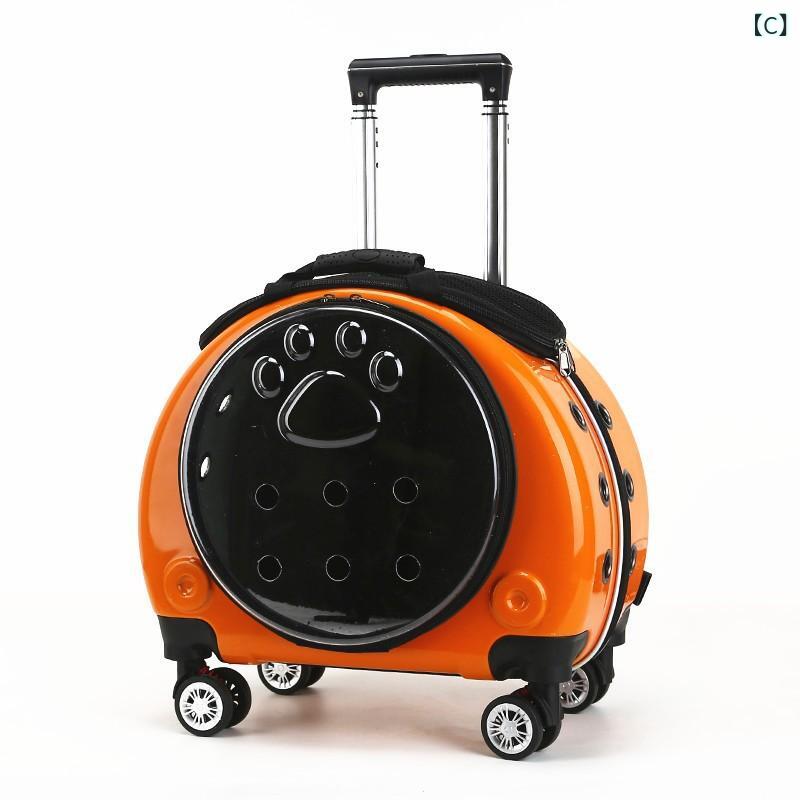 ビーチドロップの2025 新しい 透明 スペース カプセル 多目的大 容量 ポータブル 小型 犬 2 匹 バック パック 外出 バッグ 外国 貿易｜アングル3