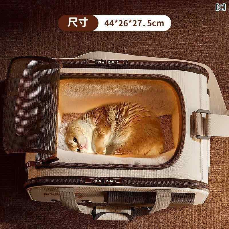 猫 バッグ、 暖かい 外出、 ポータブル、大 容量、 冬の 猫と 犬の バック パック...