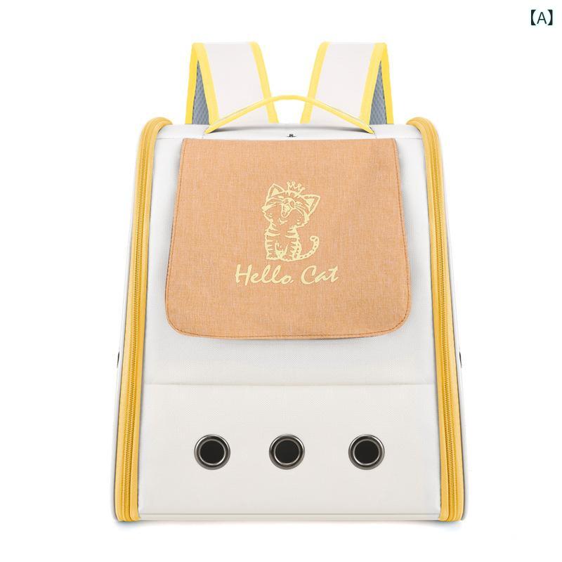 Rakuten - 猫の カバンは 外出 して 携帯 して大 容量の ペットの カバンを 持って います。