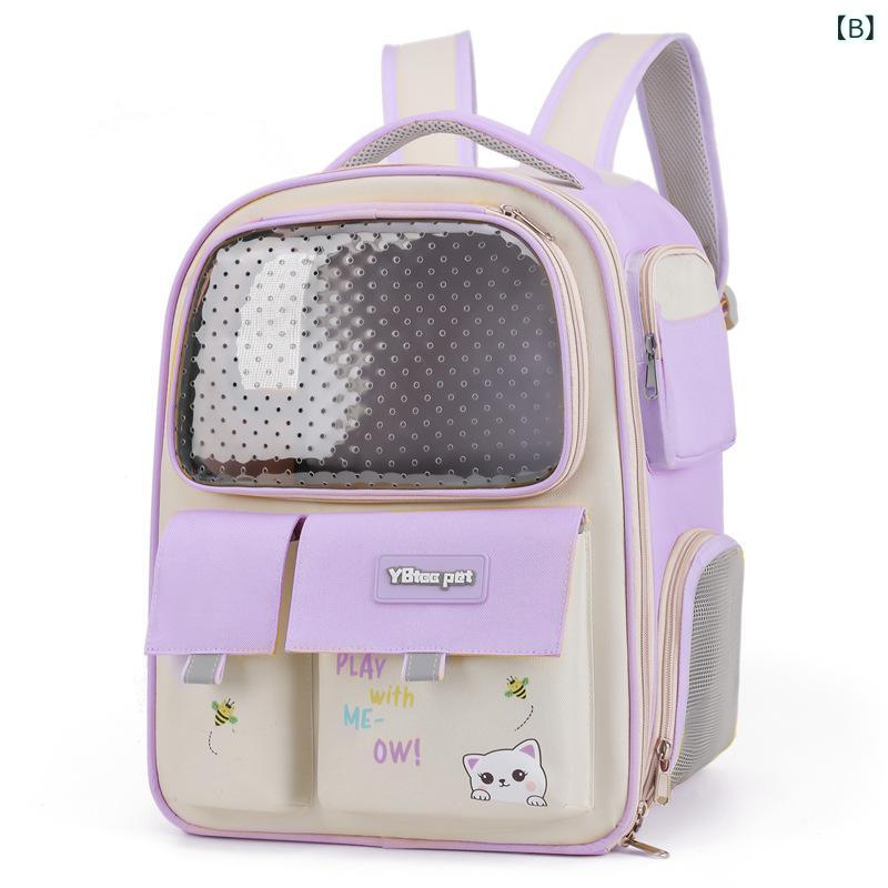 猫 バッグ、半 透明 バック パック、 ペット バッグ、 猫 バック パック、 折りた...