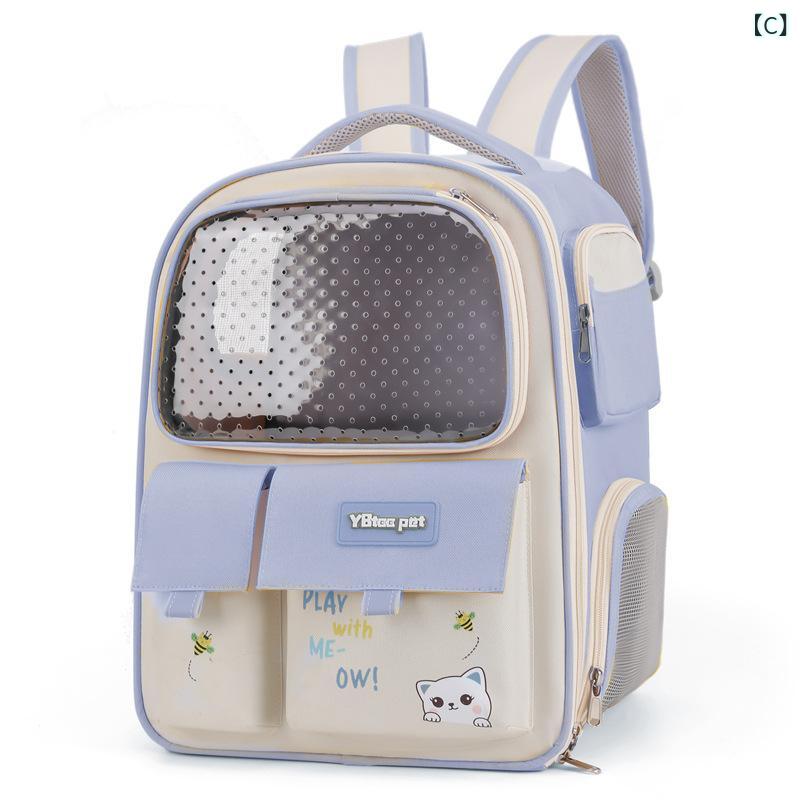 猫 バッグ、半 透明 バック パック、 ペット バッグ、 猫 バック パック、 折りた...