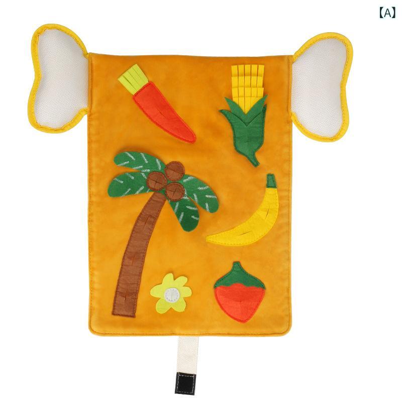 Rakuten - 越境 新品 ペット 嗅ぎ パッド 犬 嗅ぎ パッドトレーニングパッド えさを 探して います。