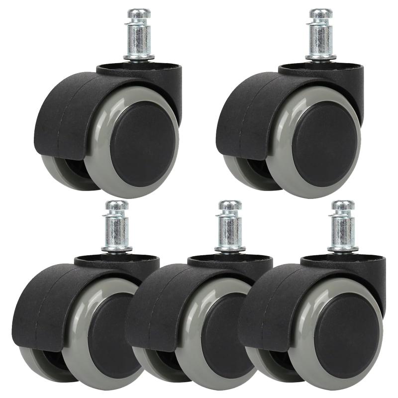 ウレタンキャスター キャスター オフィスチェア 差込式 椅子交換用 オフィスチェア用ホイール ホイール..
