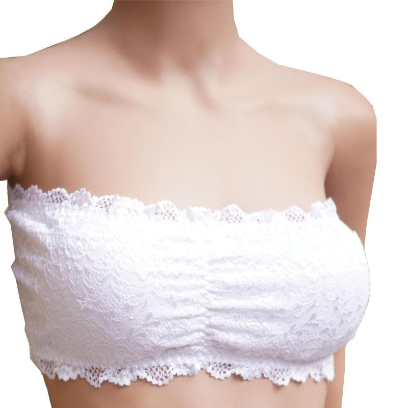 [モデルルック] 夏 ブラ 綿100% ブラカバー チューブブラ 肌 優しい 裏地 ストラップレス ブラ ブラカバー チューブブラ 人気 レディース 下着 ブラ レース チューブトップ 下厚パッド 総レー