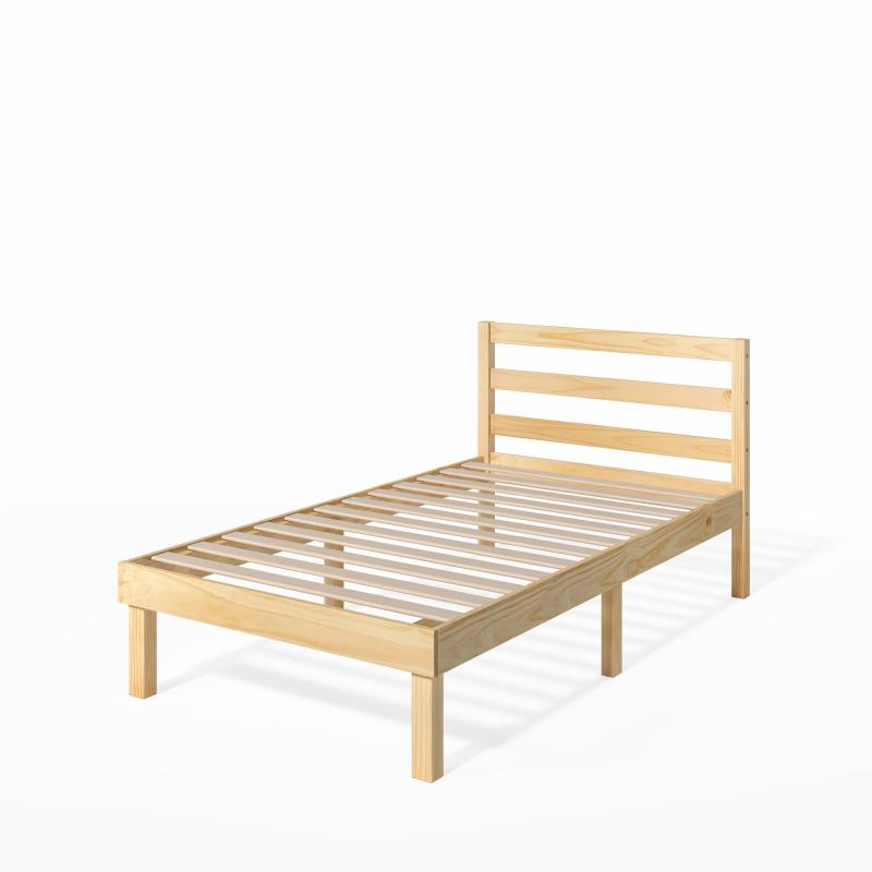 Robin wood platform bed with HB