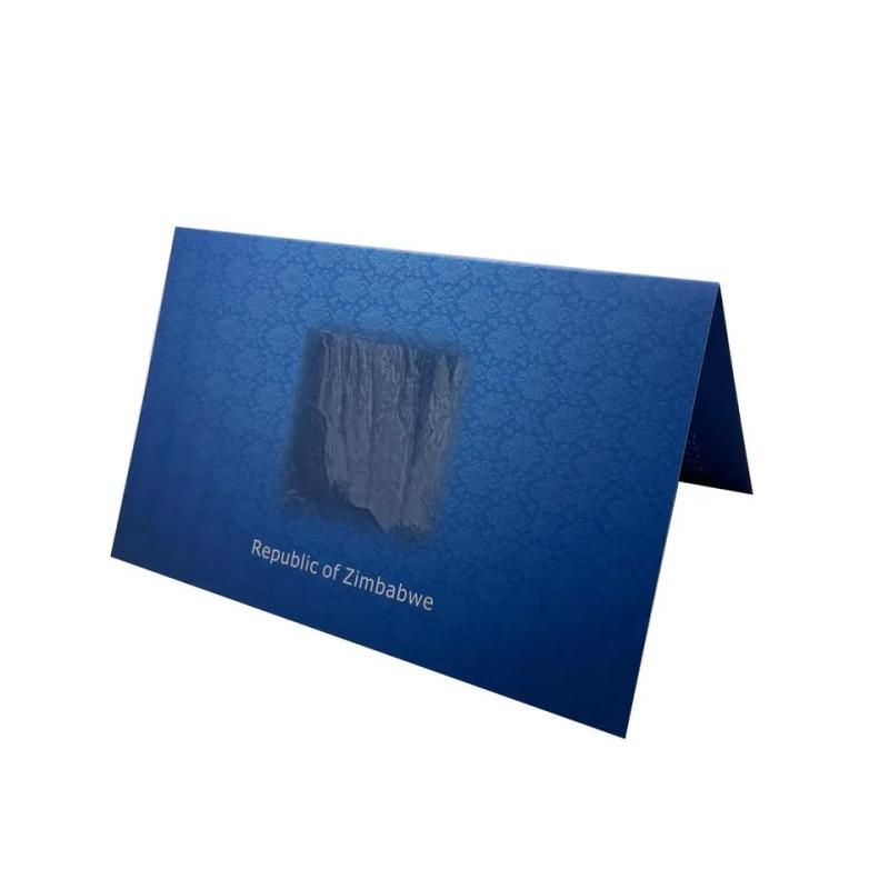 ジンバブエ 100兆 プレゼント用 台紙 (単品)