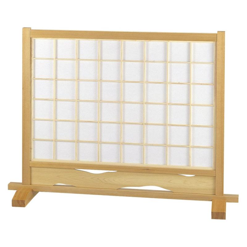 民芸衝立格子/障子木 [120 x 27 x 90cm 90