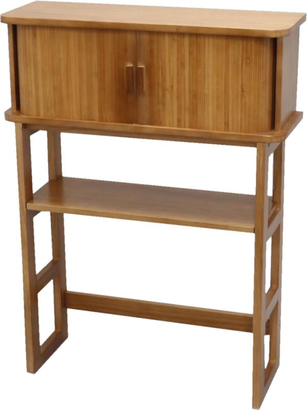 オスマック(OSMAC) じゃばら扉のコンソールテーブル カウンターテーブル 収納台