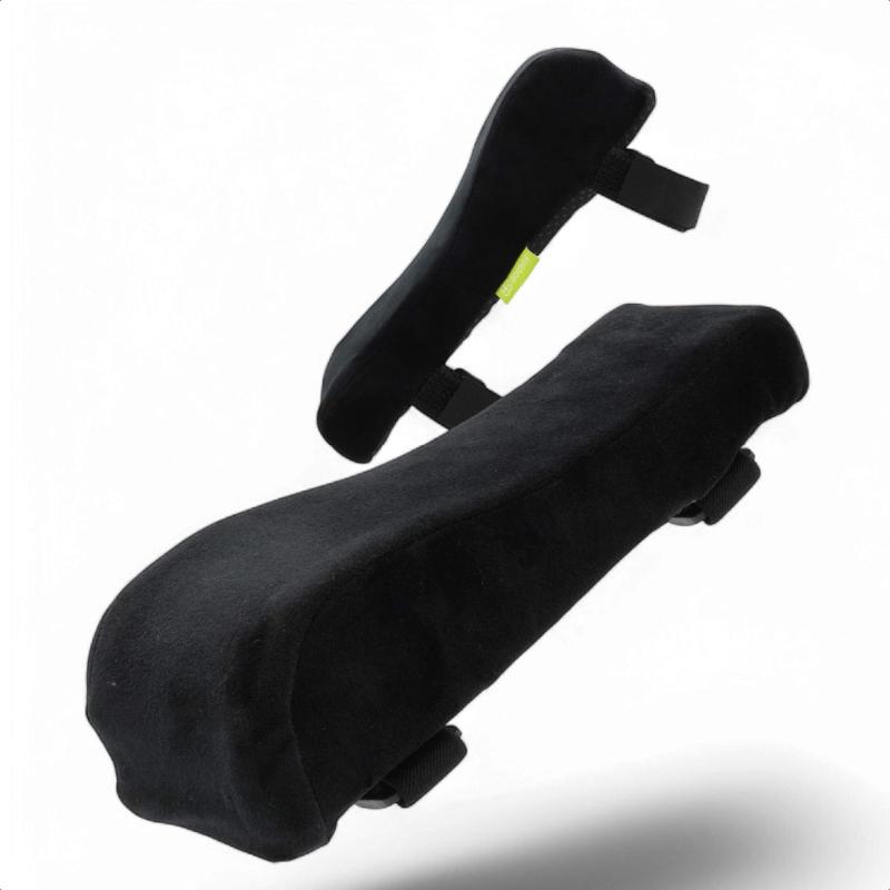 王宮のひじ置き【 なめらか肌触りx 低反発素材】 ひじ置きクッション アームレスト 肘置き ひじ掛け 両肘セット 肘掛け 椅子 デスクチェア クッション BOOMIE