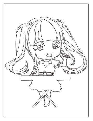 パレオ デフォルメ カッティングステッカー〈L〉白