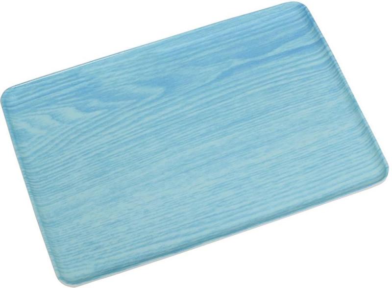 HonuHonu 布張り トレイ 30cm ブルー 0118