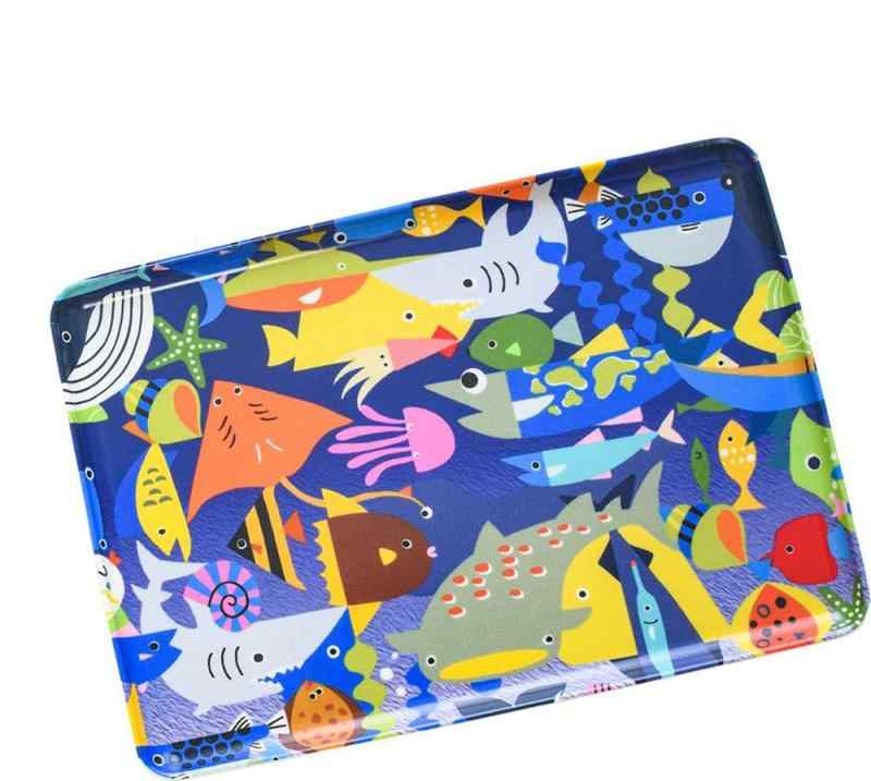 RiCONIC 布張り トレイ 30cm ブルー 0019