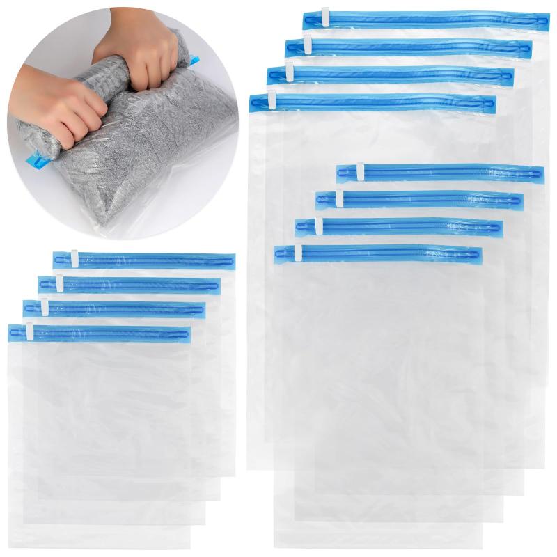 ［EVOLUTER］ 圧縮袋 旅行 衣類圧縮袋 掃除機不要 衣替え収納/旅行/引越し/出張/家庭用