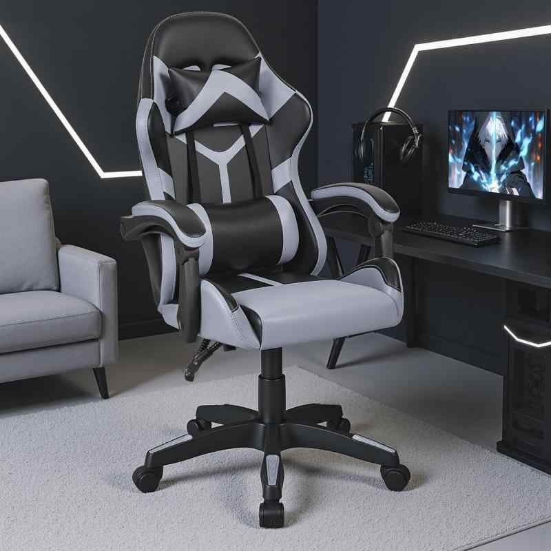 VECELO ゲーミングチェア gaming chair デスクチェア 135度リクライニング オフィスチェア