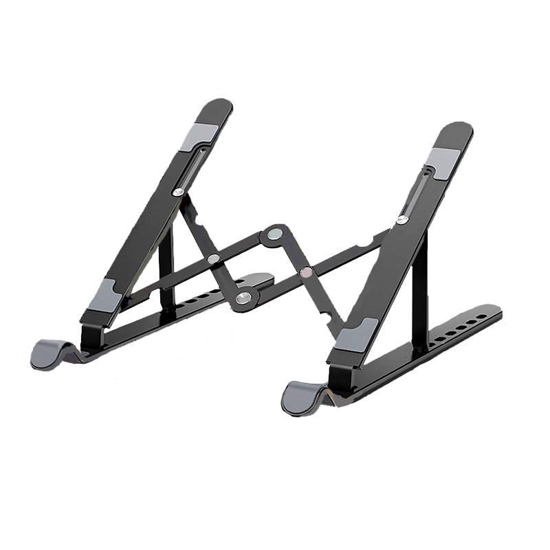 ノートパソコンスタンド PCスタンド パソコン スタンド 折畳み 持ち運び 高さ調整 角度調整 軽量 肩こ..