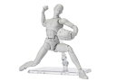 TAMASHII NATIONS S.H.フィギュアーツ ボディくん -スポーツ- Edition DX SET (Gray Color Ver.) 約150mm PVC&ABS製 塗装済み可動フィギュア BAS64933(3)