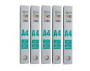【5個セット】清和産業 製本テープ A4カット 業務用(契約書割印用)(計250枚入セット)