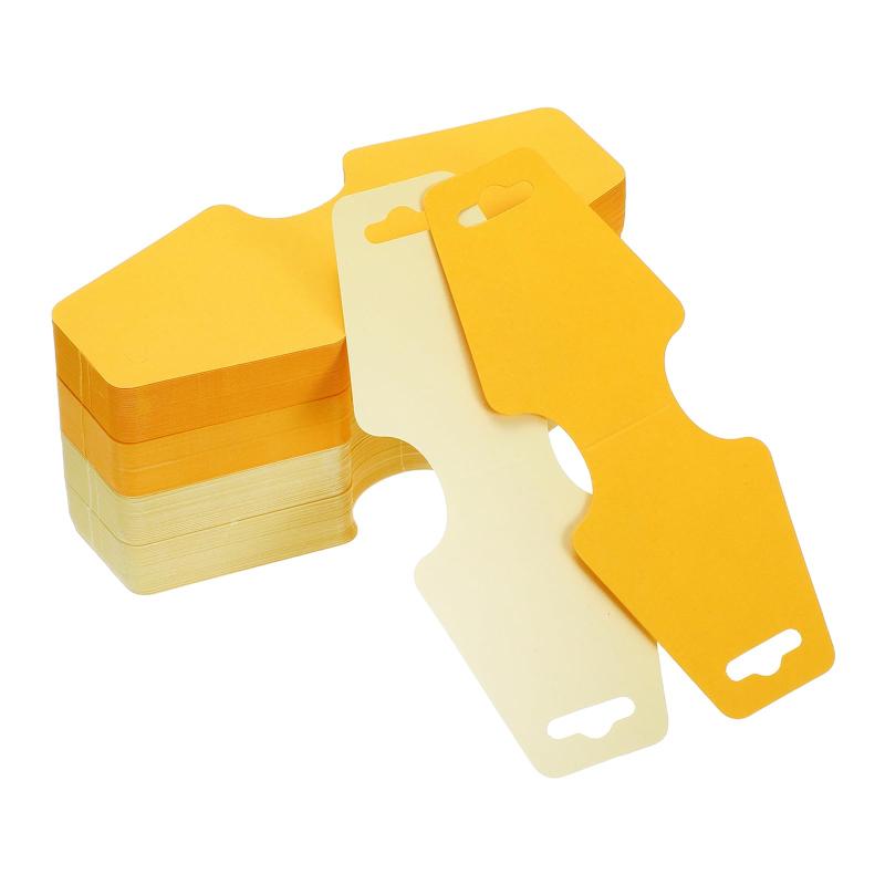 PATIKIL ネックレス＆ブレスレットディスプレイカード200枚宝石ブ ランクカードホルダー宝石パッケージ..