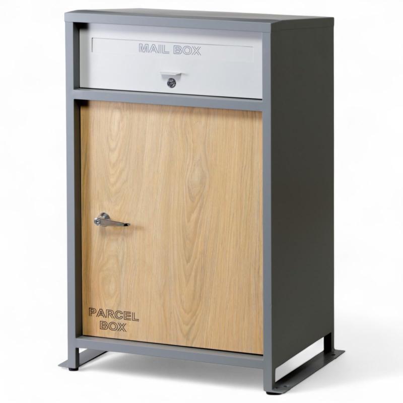 J-kitchens ルーノ 宅配ボックス グレー 宅配 ボックス