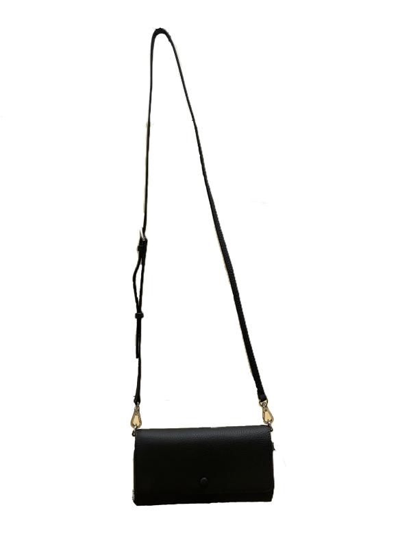 [フルタック] 財布 nasty〈ナスティ〉ショルダー付ロングウォレット ブラック