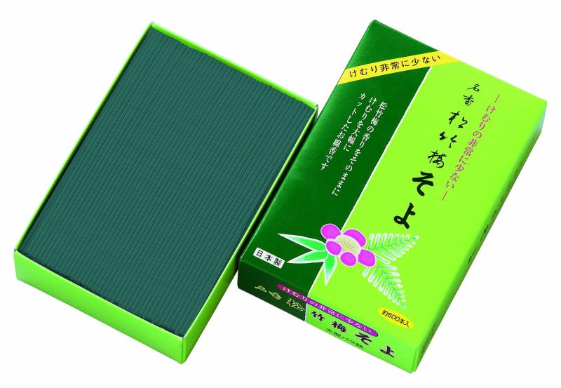 孔官堂のお線香 松竹梅そよ 大型バラ詰 約600本 #C-537