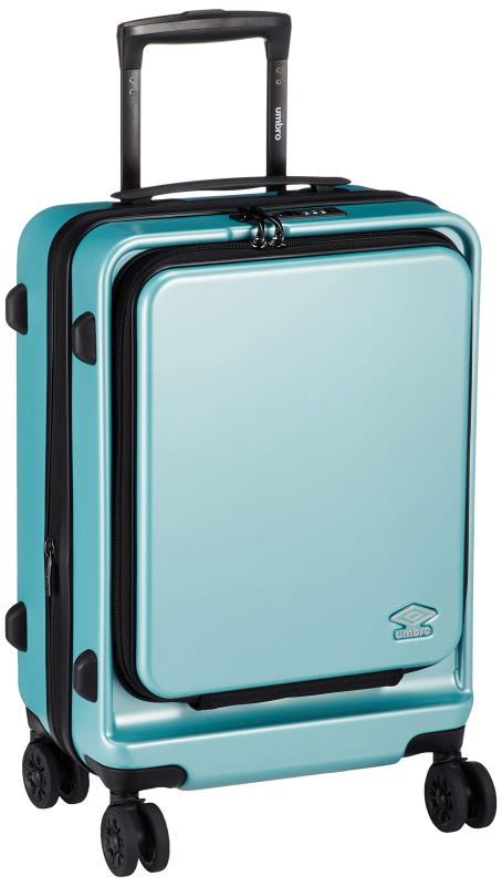 [アンブロ] ハードジッパーキャリーケース Shilton 29L 機内持ち込み可 付 46.5 cm 3.3kg サックスブルー