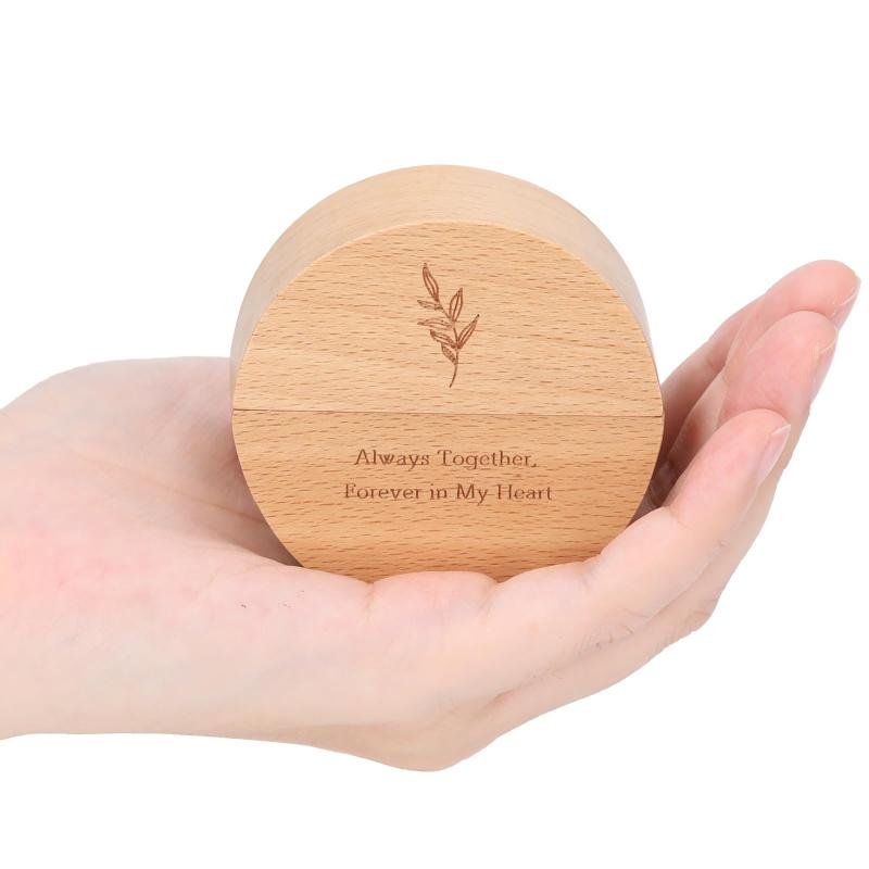 MEUMOTTO ミニ骨壷 木製 手元供養 分骨 【いつでも、どこでも、一緒に。】分骨壺仏壇用骨壷 小さな骨壺..