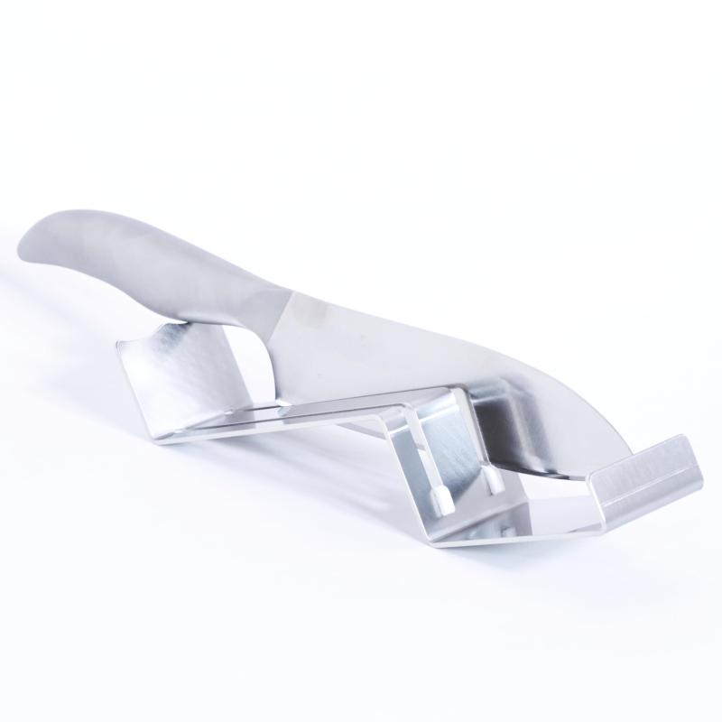 【日本の鉄職人仕立て】 MagoroLabo 包丁スタンド スリム ステンレス 横置き 2本 おしゃれ 包丁立て 包..