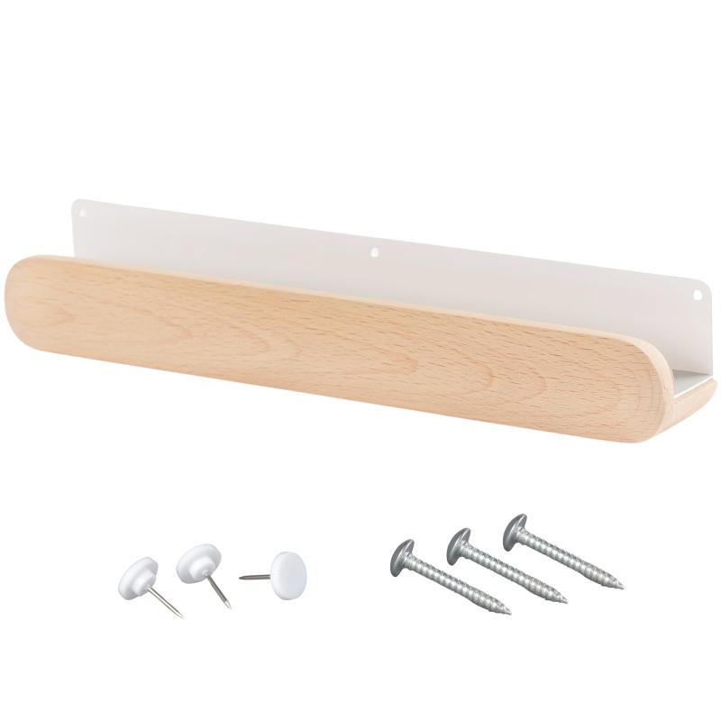 【天然木欅材】 inoriba 神札ホルダー (プッシュピン・ネジ付属) 御札立て お札立て 破魔矢収納 簡易神..