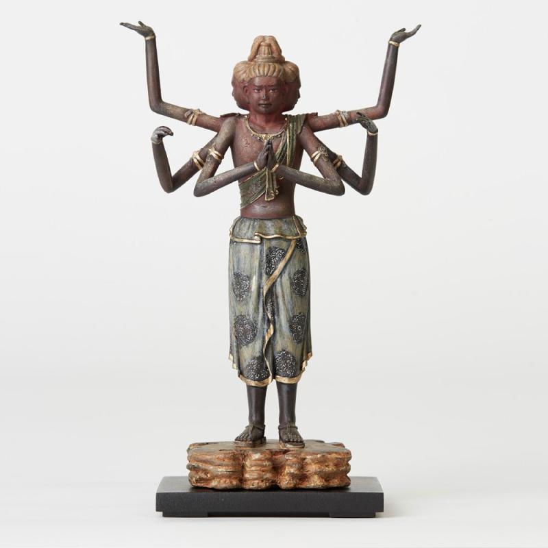 イスム TanaCOCORO(掌) 阿修羅 仏像 フィギュア ポリストーンシリーズ／TanaCOCORO[掌]　20cm 手のひらサイズに凝縮された本格志向のクオリティ本体サイズ／約180（H)×110（W)×61（D)mm 220g　素材／ポリストーン製品内容／本体　台座ご購入の製品については、購入後に破損の際も イスムあんしんサポートによる、修理 交換のサポートを承れます。