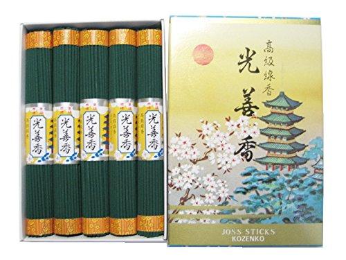 淡路梅薫堂謹製お線香 光善香 中把 5入#402