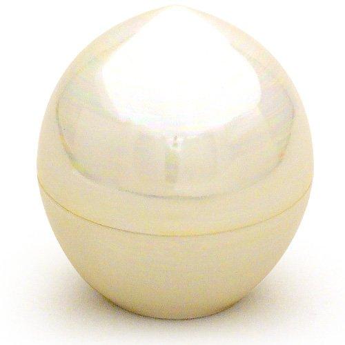 仏壇屋 滝田商店 ミニ骨壷 虹珠(にじだま) 真珠 (高さ6cm×直径5.3cm)分骨つぼ・骨壺・遺骨入れ手元供養..