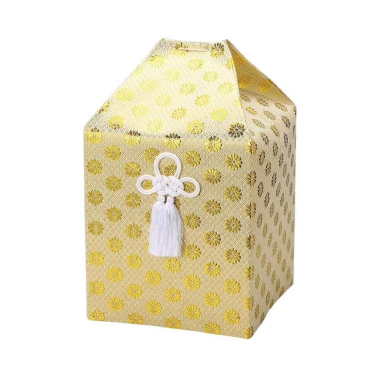 骨覆 7寸用骨壺カバー 広金（金） 骨壺保管 遺骨自宅保管 葬儀用品 7寸用 手元供養