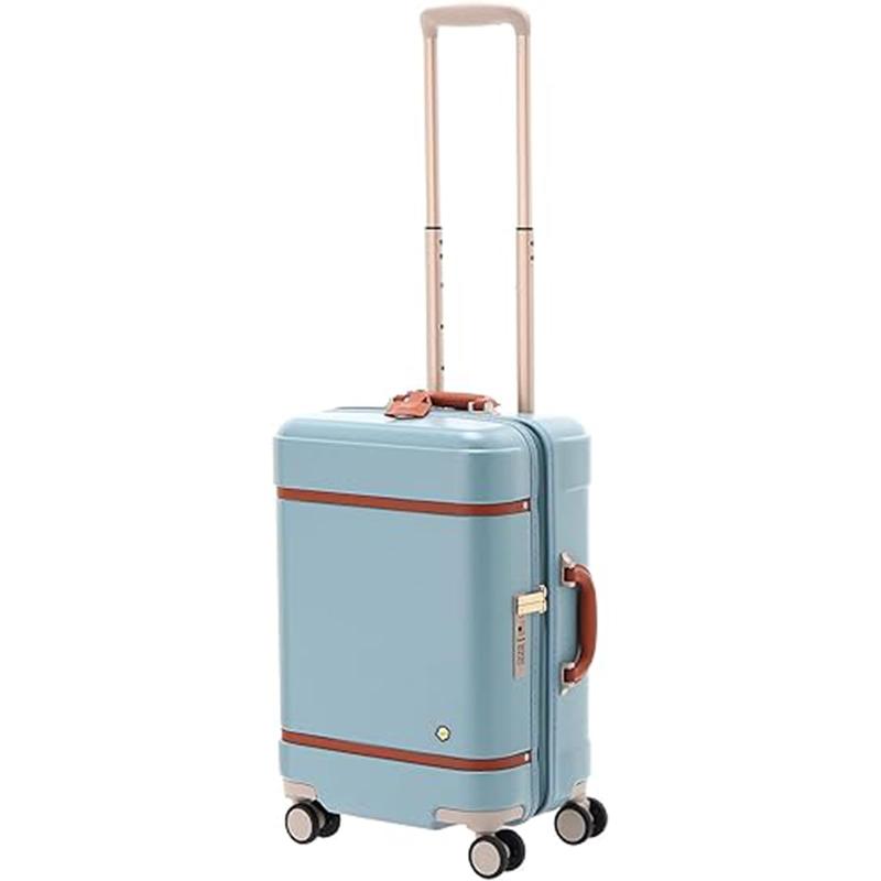 [ハント] スーツケース 双輪 キャスターストッパー エコバック付 キャリーケース ノートル