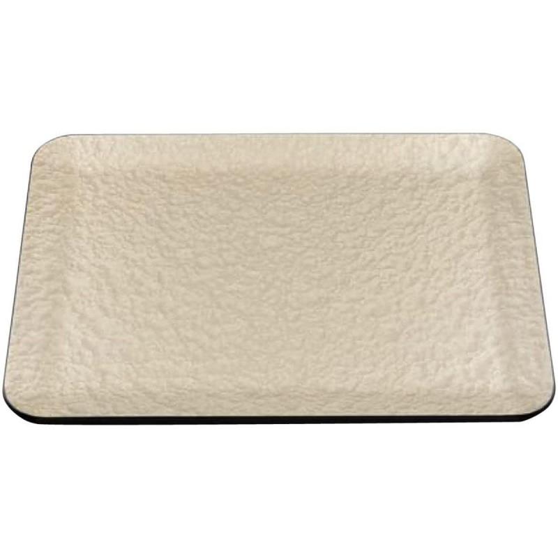 J-kitchens お盆 耐熱A）尺4寿 盆 シャンパンゴ－ルドアクアSL(約 41.4 x 32.1 x 1.6cm) 日本製