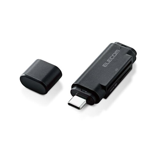 エレコム メモリリーダライタ Type-Cコネクタ 直挿しタイプ SD+microSD用 エレコム メモリリーダライタ Type-Cコネクタ 直挿しタイプ SD+microSD用
