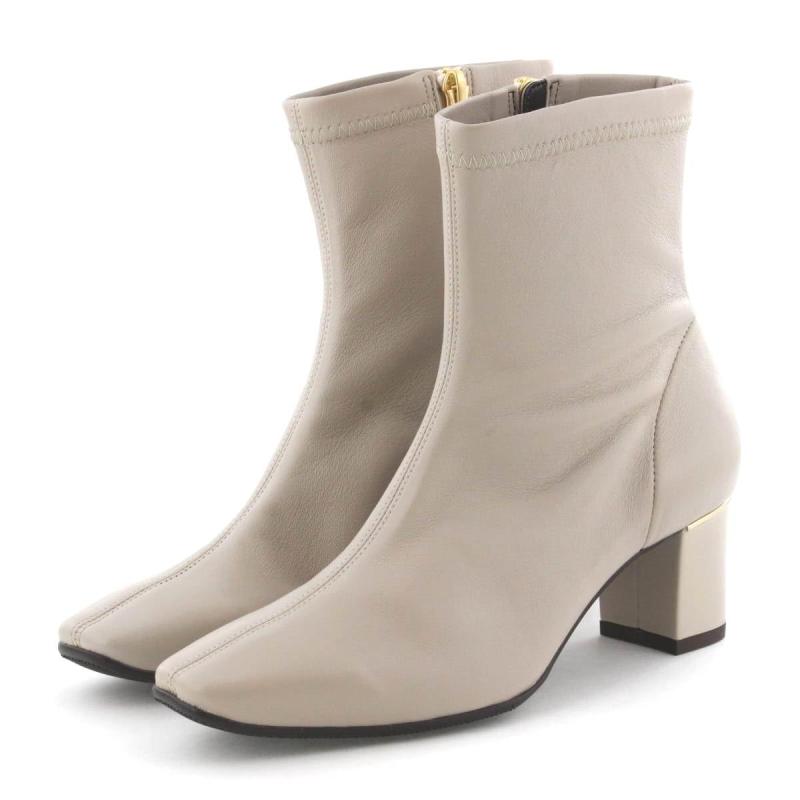 [ヒミコ] ファッションブーツ HIMIKO/ヒミコ/5.5cmヒールシープレザーストレッチブーツ/631404 レディ..