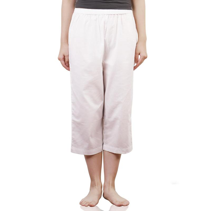 [TOuWA] 裾除け パンツ 下ばき 綿100% 洗える 浴衣 着物 和装下着 着物肌着 白 通年 女性 (L)