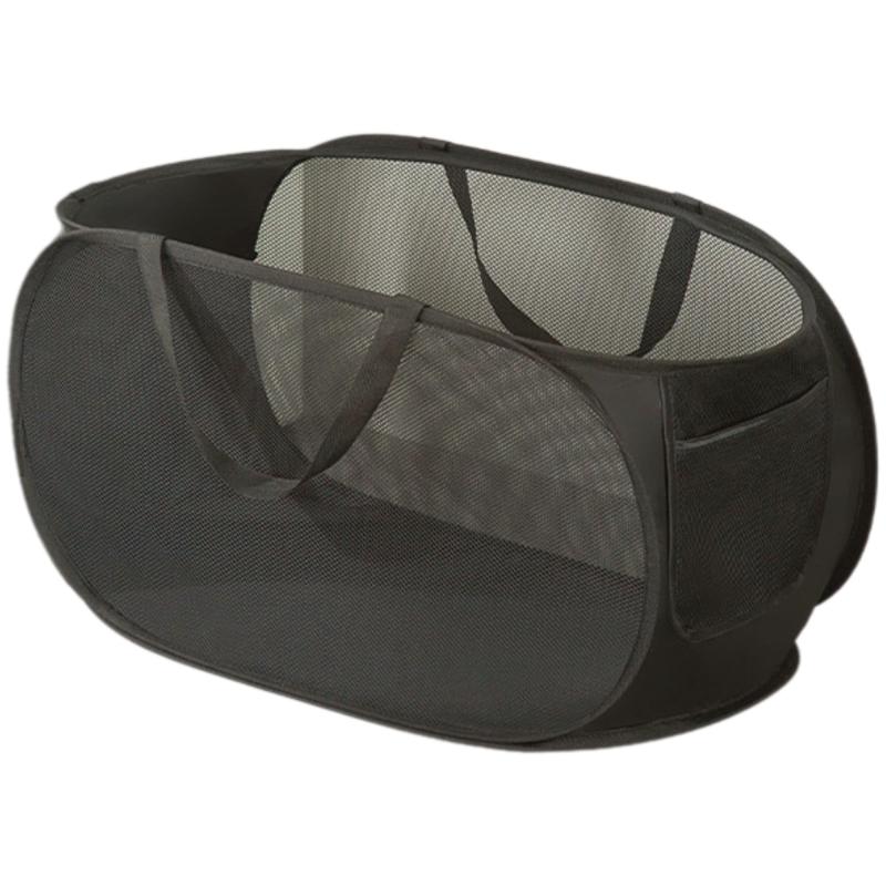 MONOW 洗濯かご 折りたたみ式 洗濯籠 折畳み laundry basket 洗濯物カゴ ランドリーバスケット 折りた..