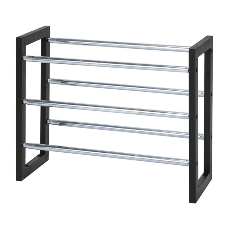 永井興産 シューズラック 収納ラック 伸縮式