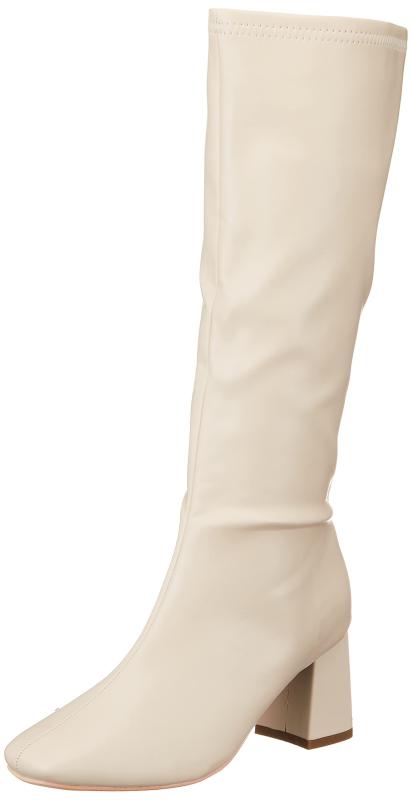 Liberty Doll(リバティー ドール) レディース 9102ブーツ ロングブーツ ストレッチ スクエアトゥ サイドジップ